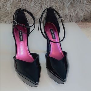 Black Nine West heels